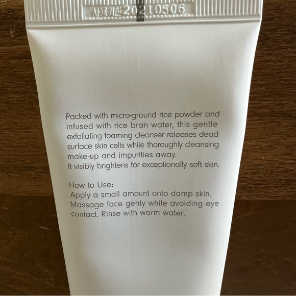 9 Wishes Rice Foaming Cleanser 120ml 4oz Korean Powder Umma Costco Korea NEW - Picture 3 of 5